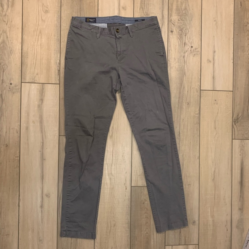 Gray Chino style pants